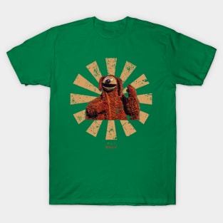 Rowlf The Dog Retro Japanese Muppets T-Shirt